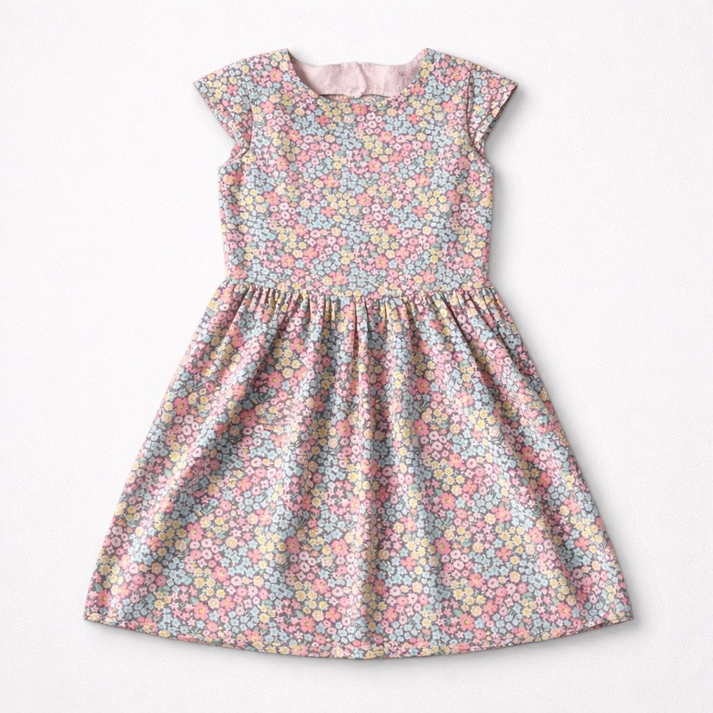 Carter's Pink and Yellow Floral Kids Dress